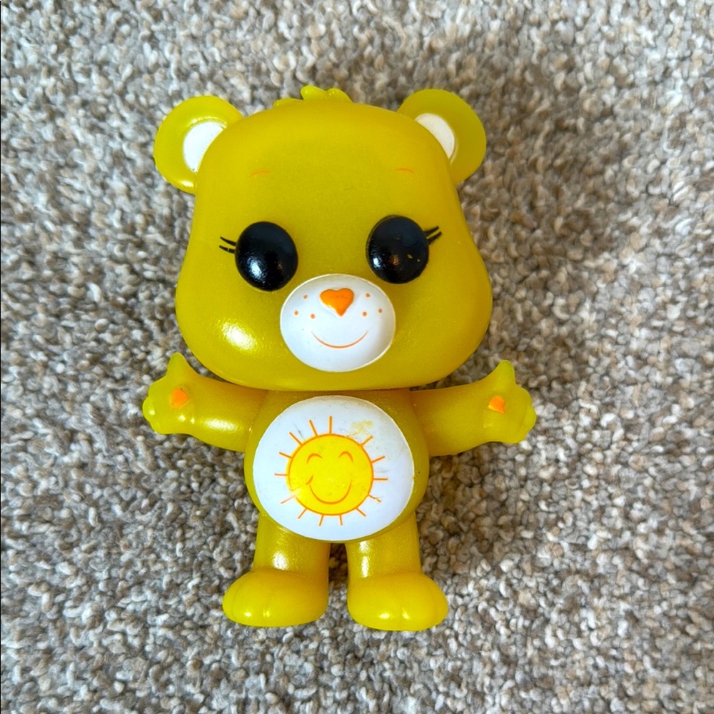 Funshine Bear Funko Pop #356 GLOW CHASE (Loose) - Care Bears Vinyl Figure GITD